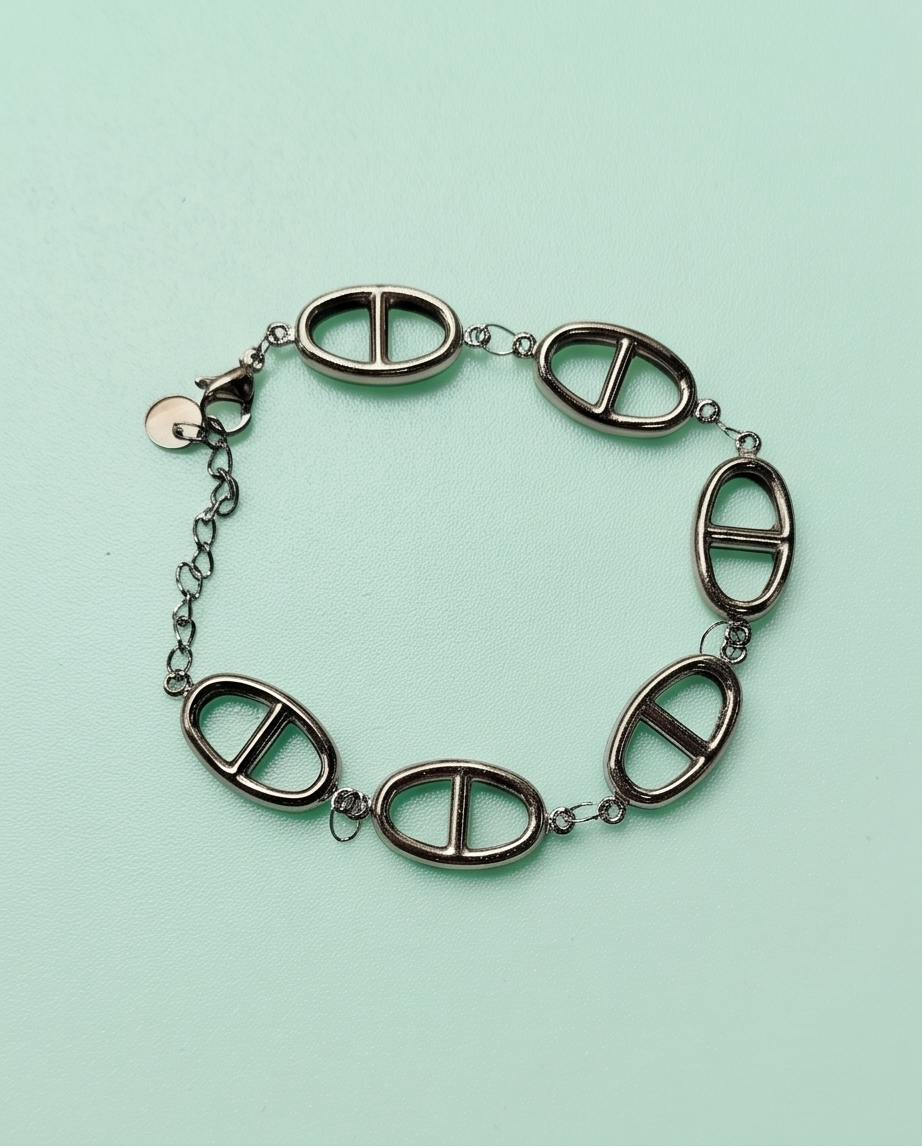 Pulsera Personalizable Plateado