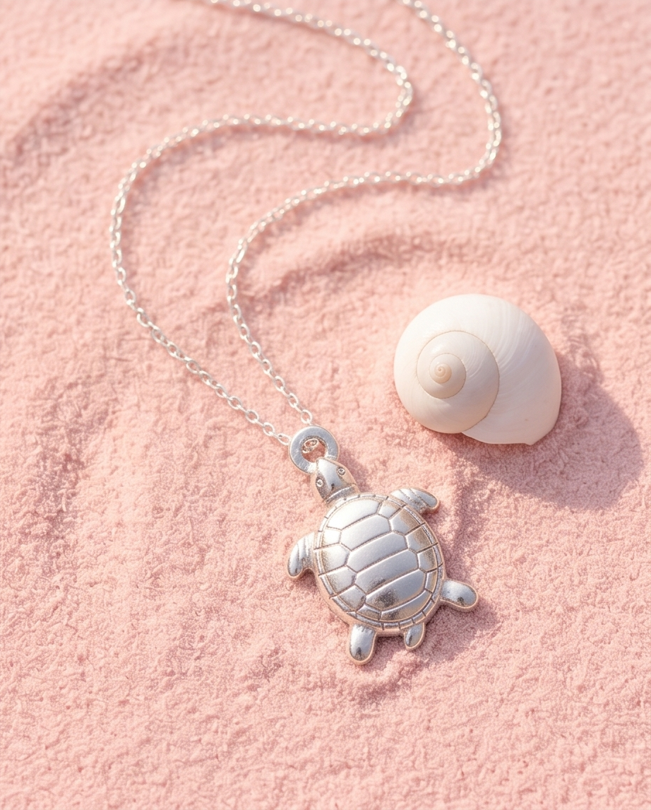 Charm Tortuga Plateado