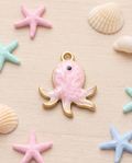 Charm Pulpo Rosa