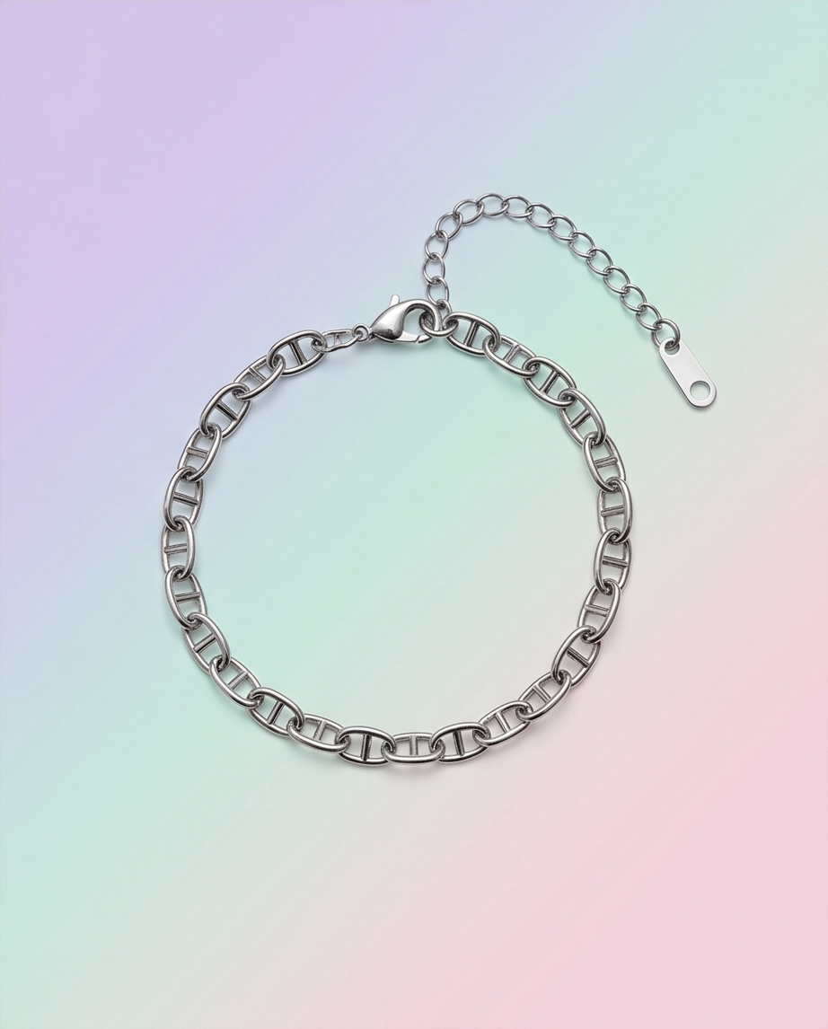 Pulsera Personalizable Plateado
