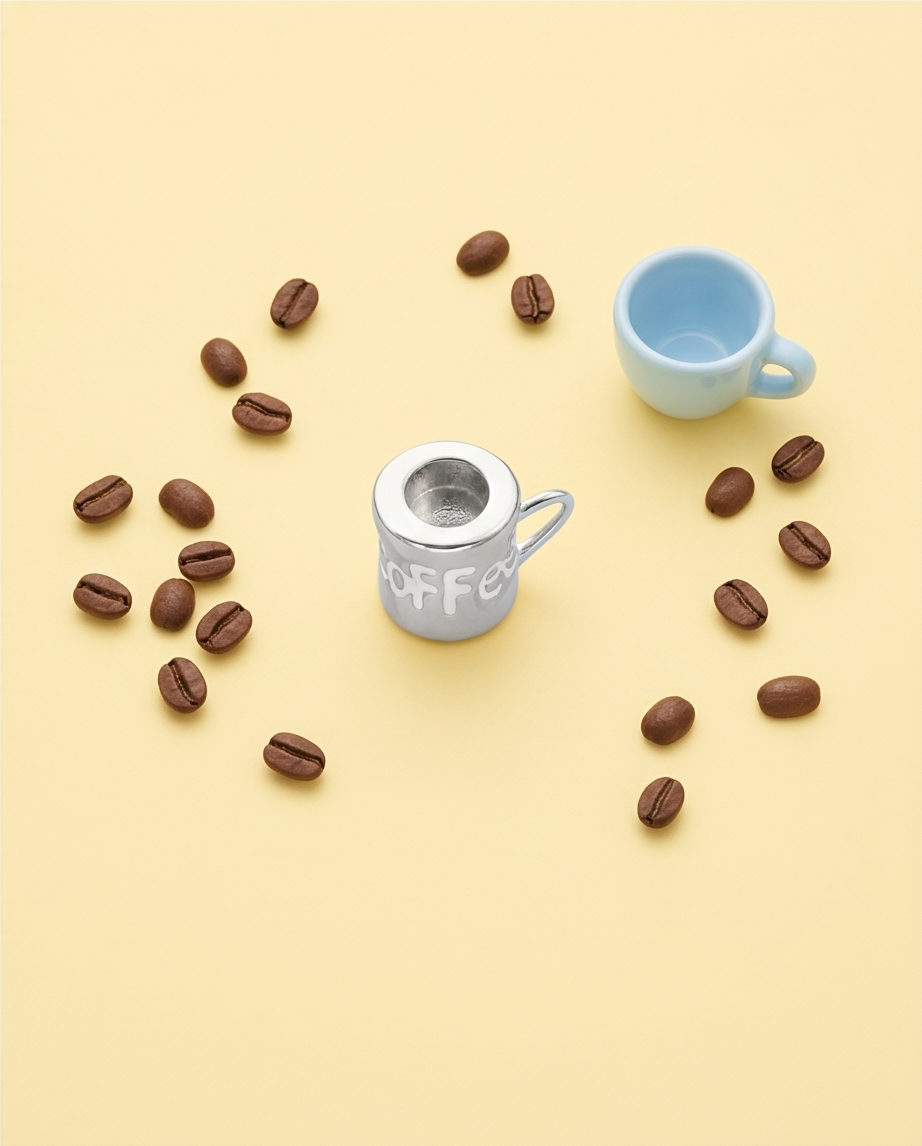Charm Café Plateado