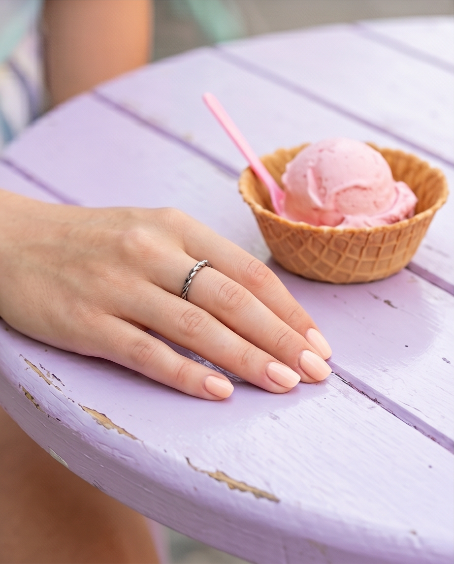 Anillo Trenzado Plateado
