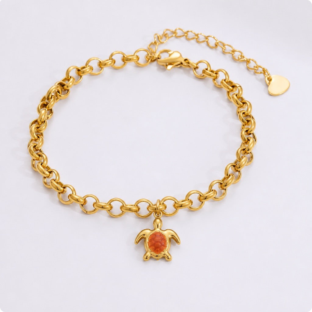 Charm Tortuga Dorado