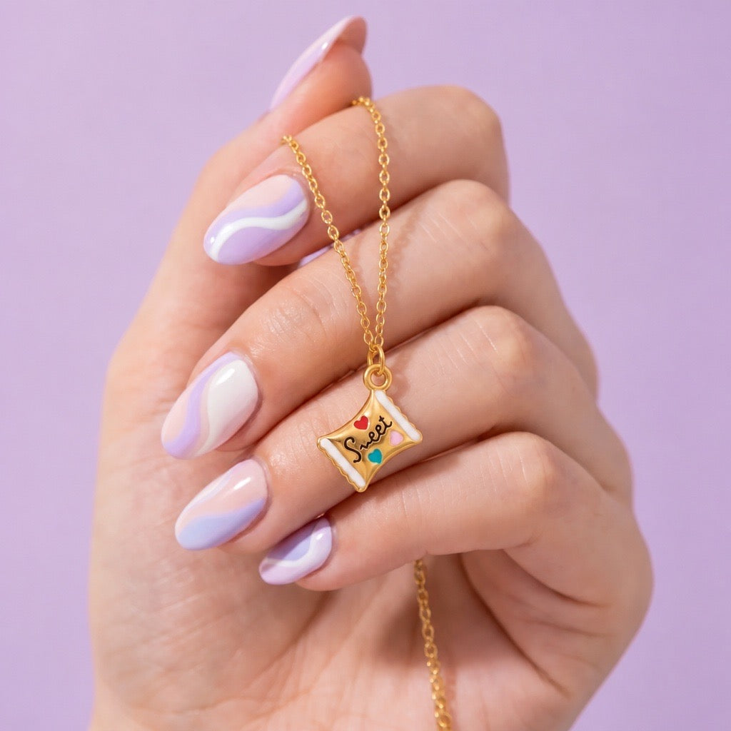 Charm Caramelo Dorado