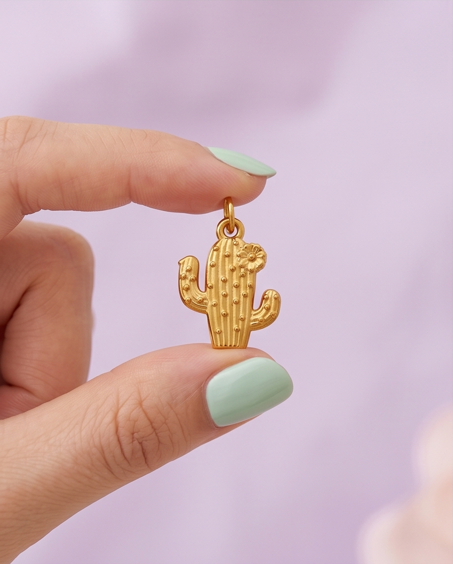 Charm Cactus Dorado