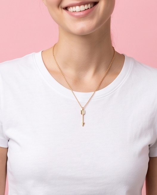 Collar Flecha Dorado