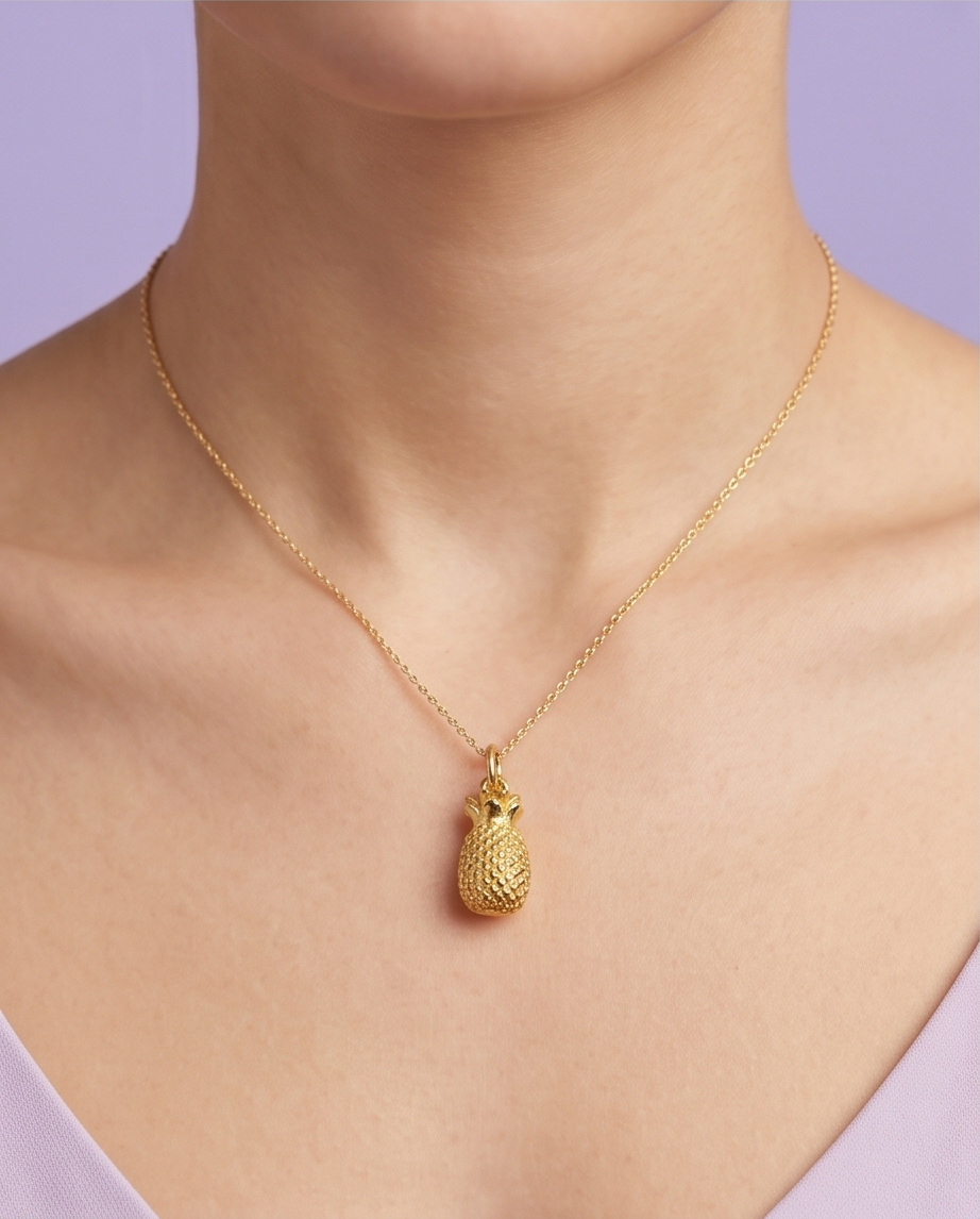 Charm Piña Dorado