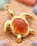Charm Tortuga Dorado