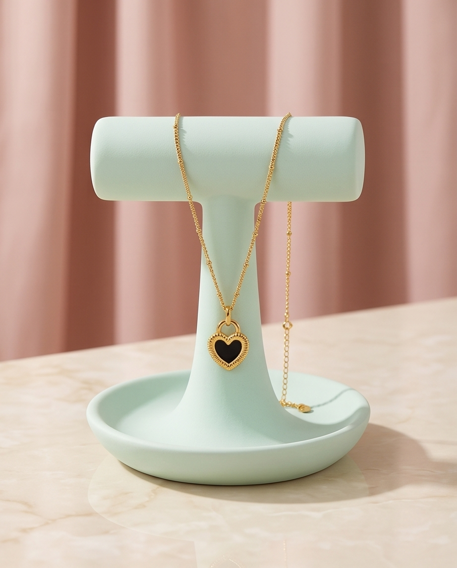 Collar Corazón Dorado