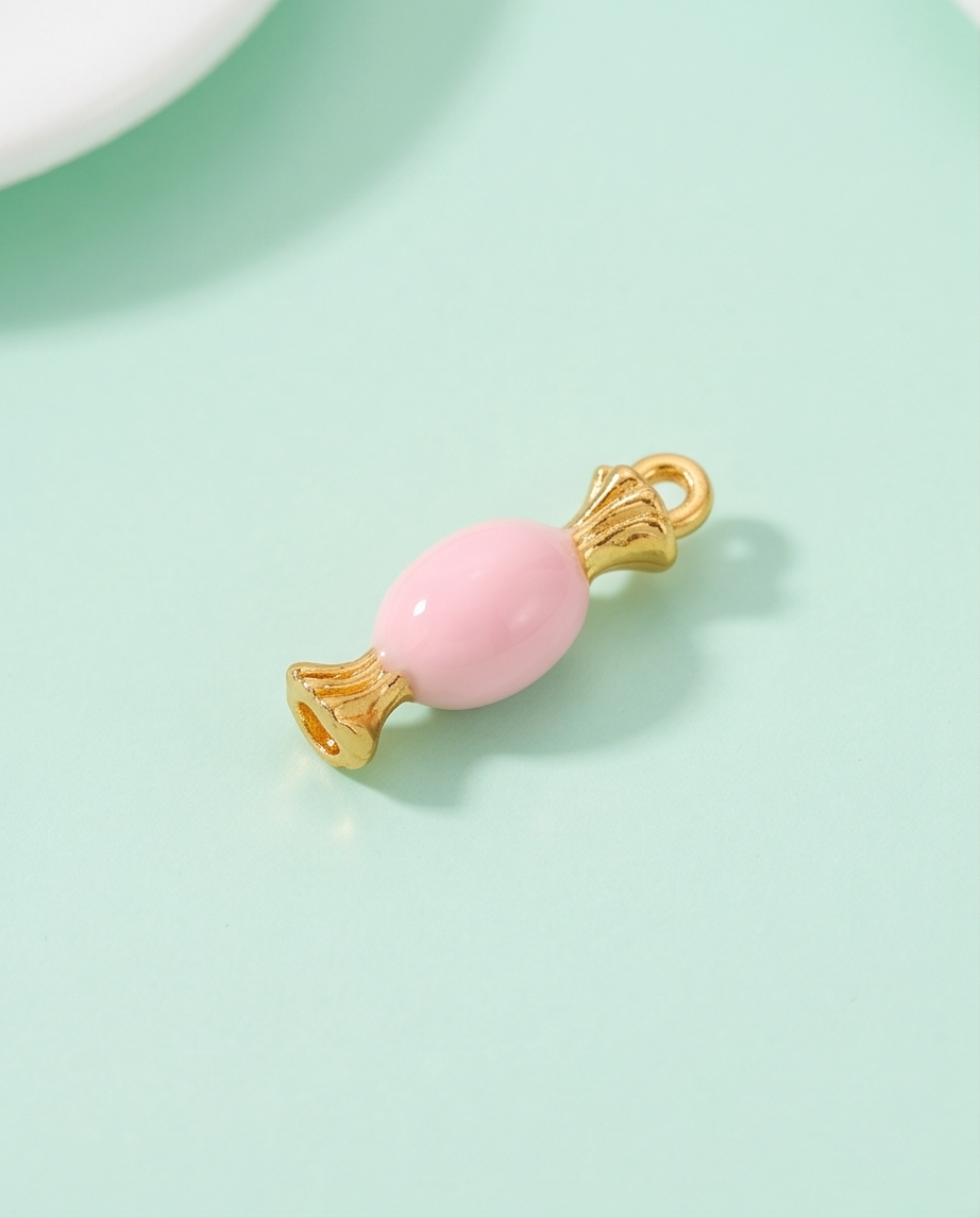 Charm Caramelo Rosa