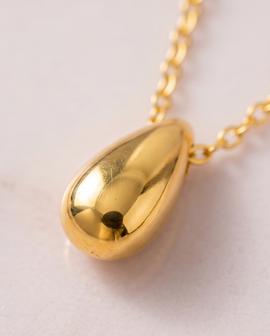 Collar Gota Dorado