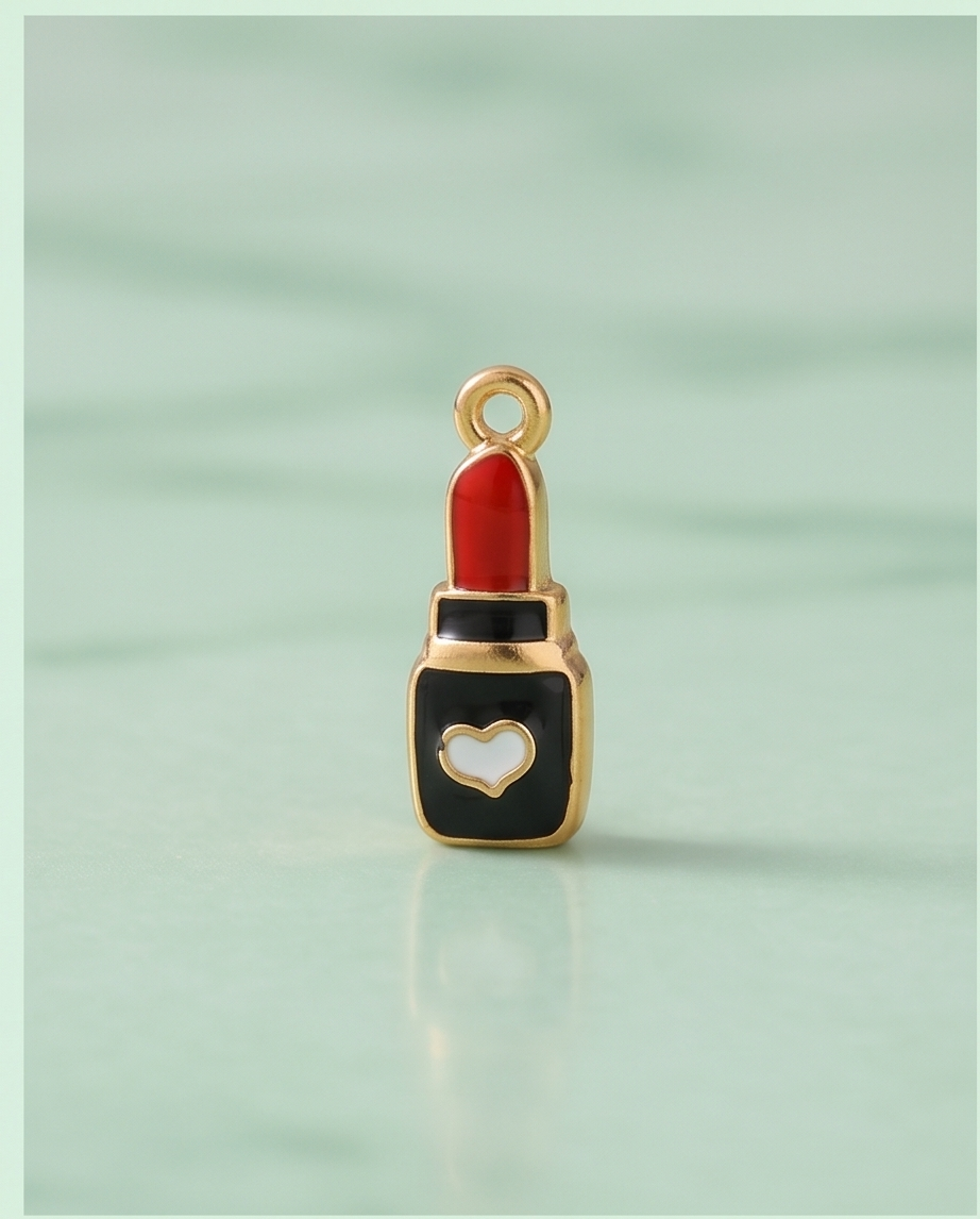 Charm Labial Rojo y Negro