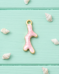 Charm Coral Rosa