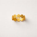 Anillo Flores Dorado