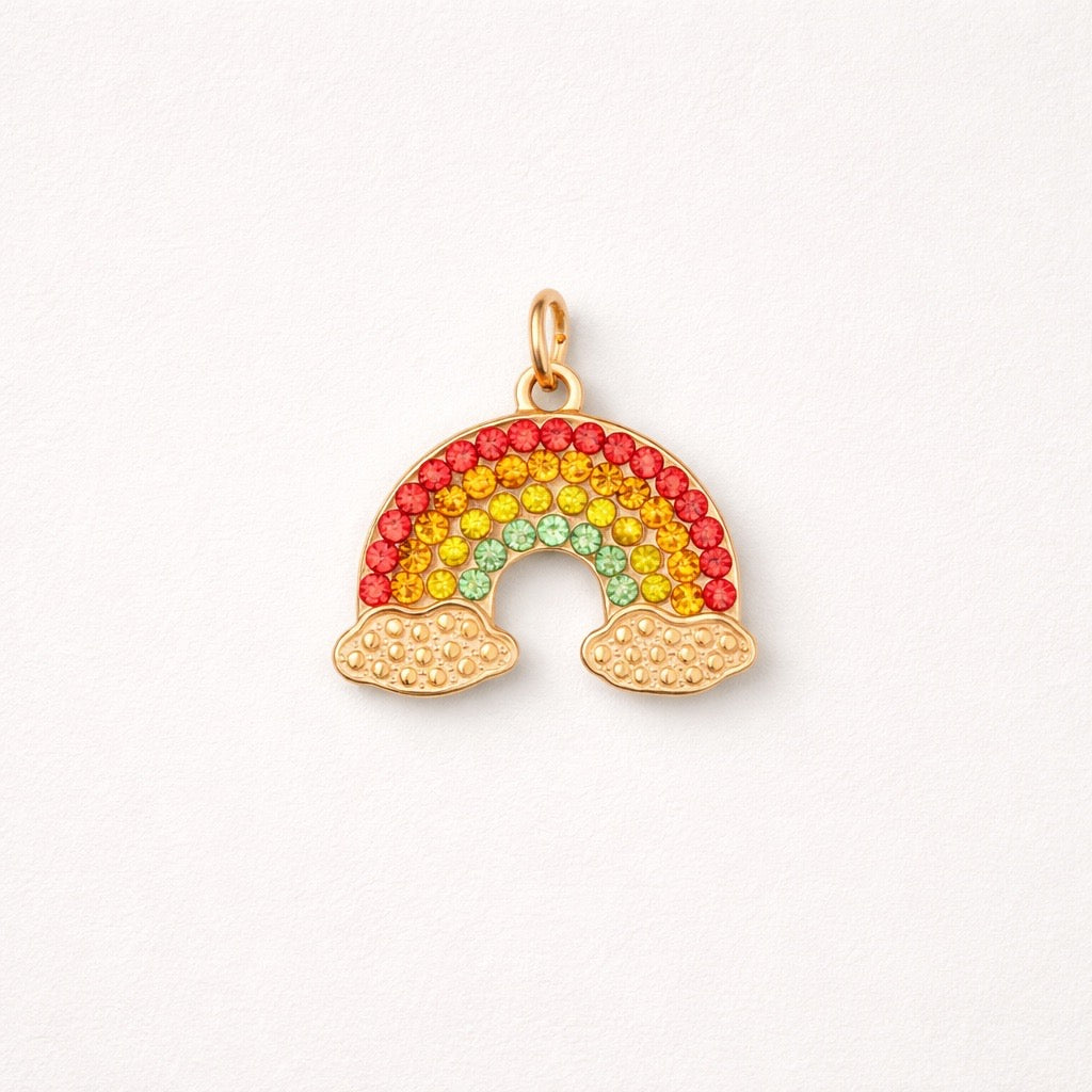 Charm Arcoíris Dorado