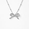 Collar Lazo Plateado