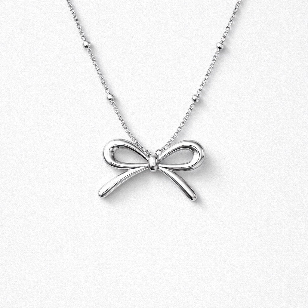 Collar Lazo Plateado