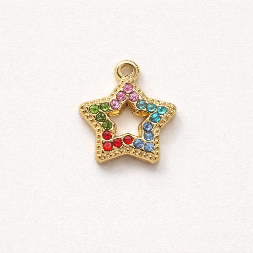 Charm Estrella Dorado