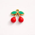 Charm Cereza Dorado
