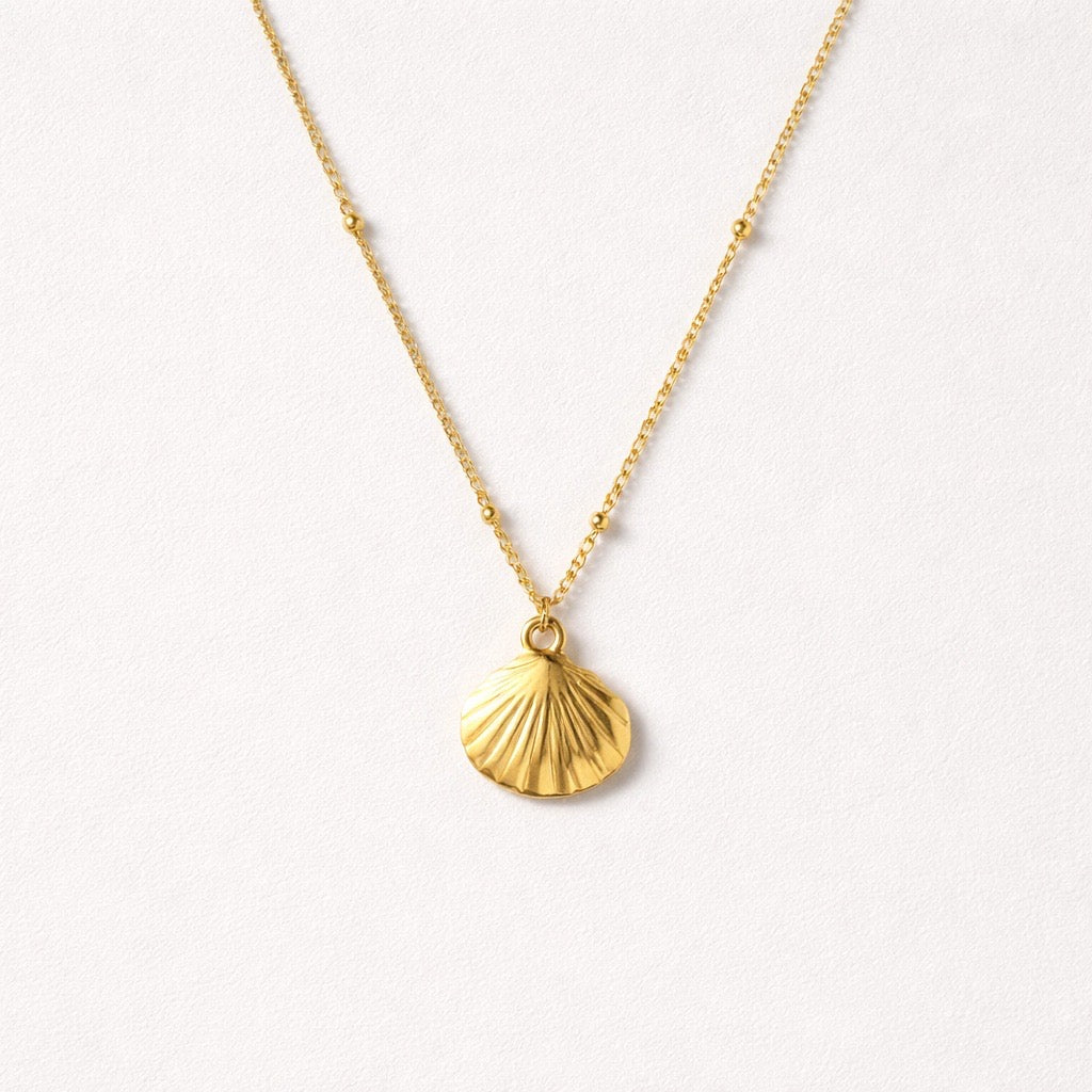 Collar Concha Dorado