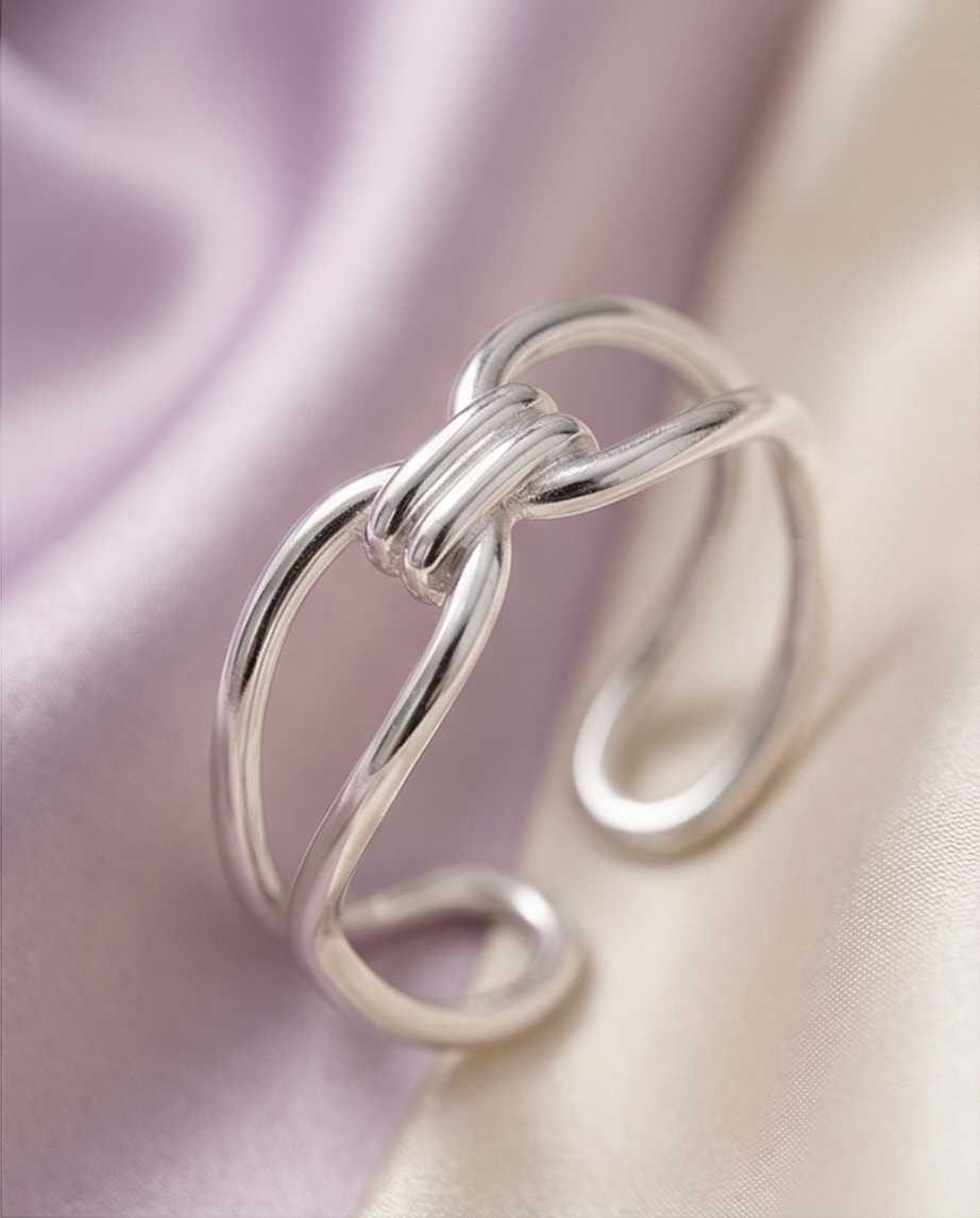 Anillo Plateado