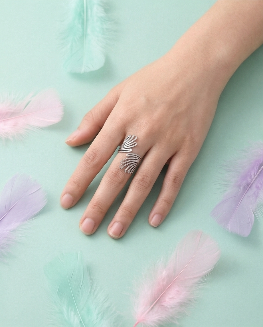 Anillo Plateado