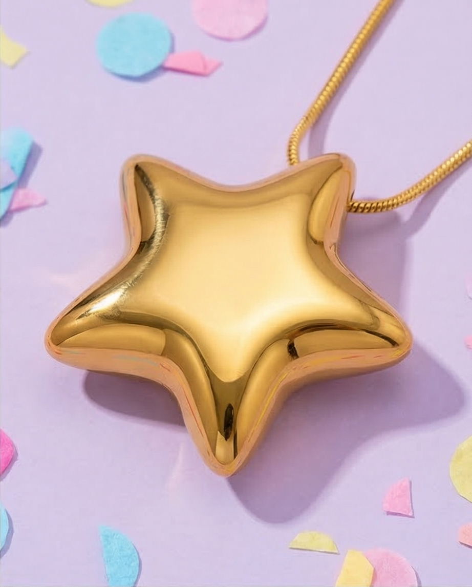 Collar Estrella Dorado