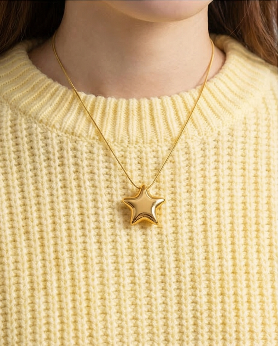 Collar Estrella Dorado
