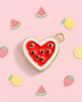 Charm Sandía Corazón Rojo