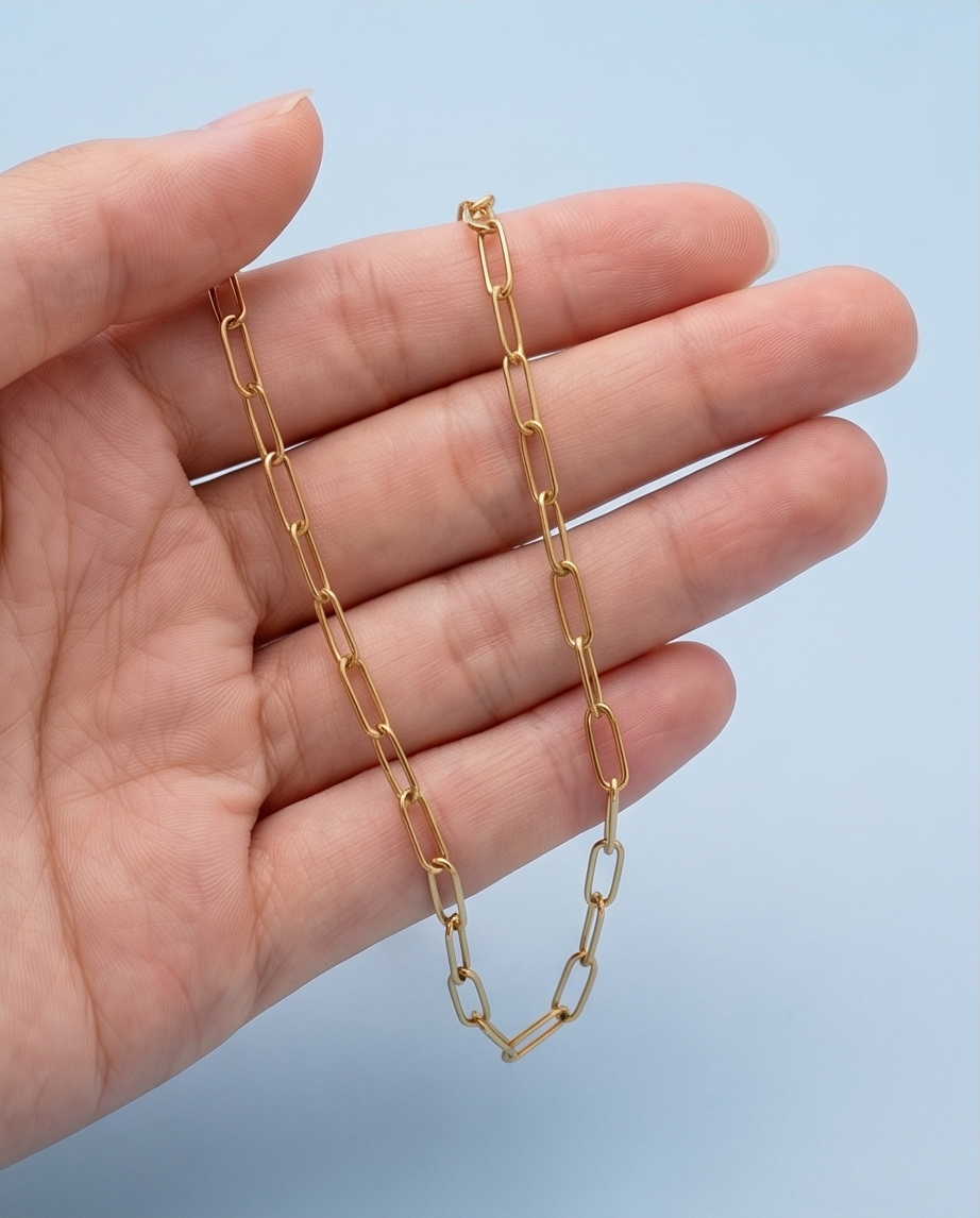Collar Personalizable Dorado