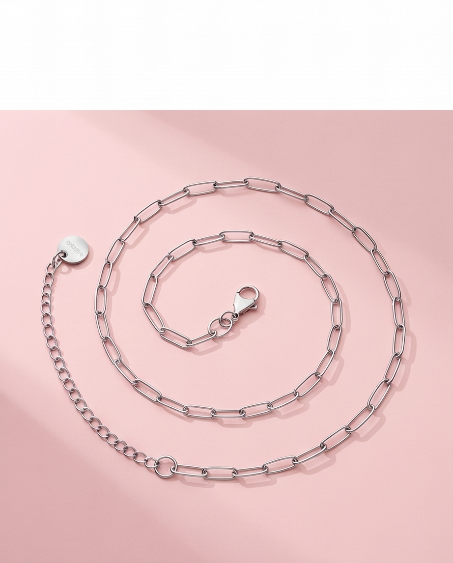 Collar Personalizable Plateado