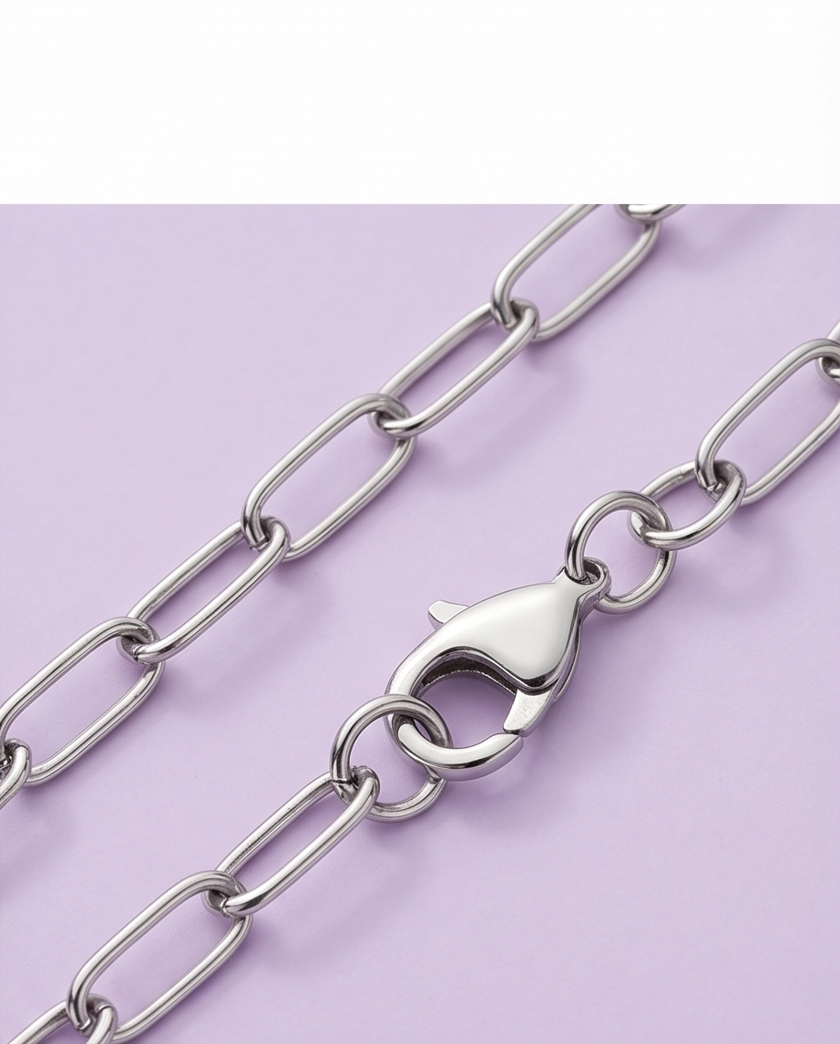 Collar Personalizable Plateado