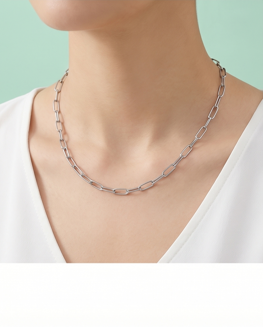 Collar Personalizable Plateado