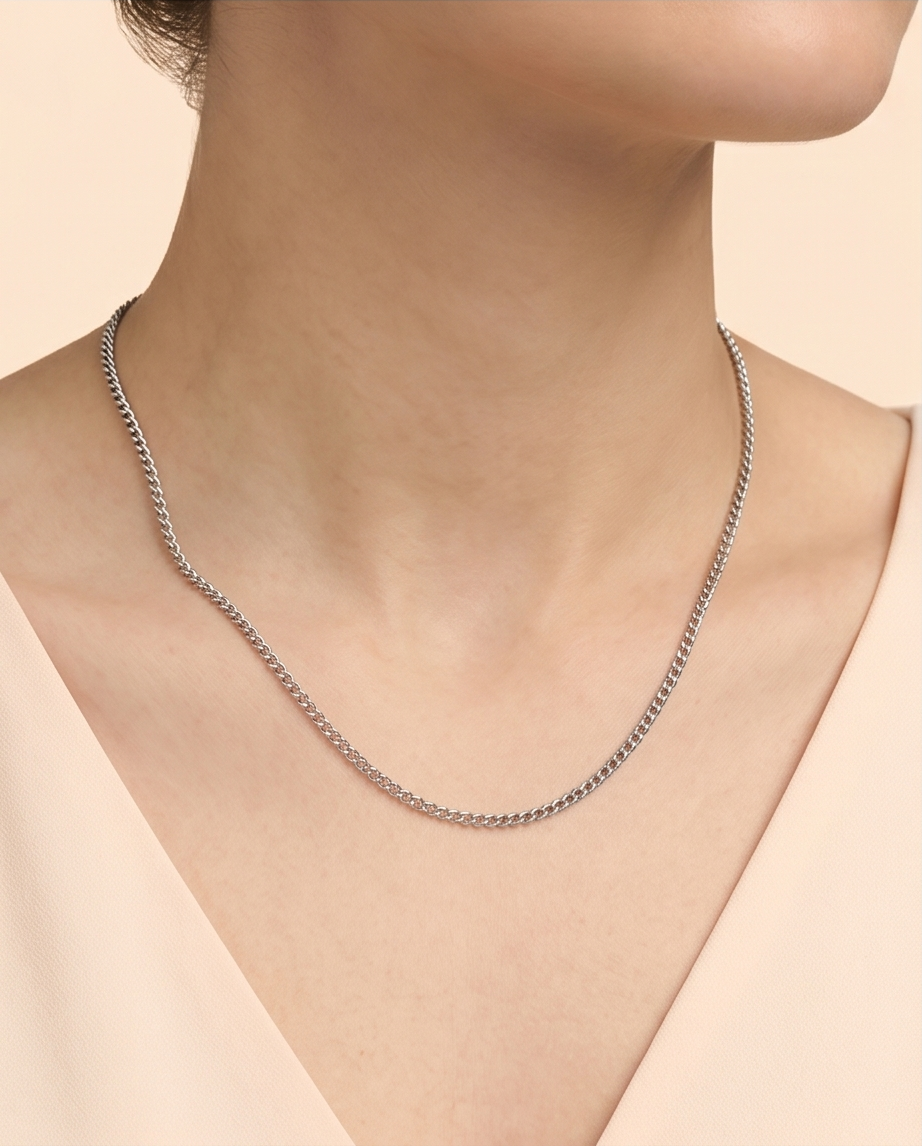 Collar Personalizable Plateado