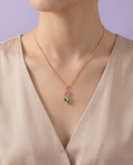 Collar Tulipán Coral