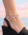 Tobillera Mar Plateado